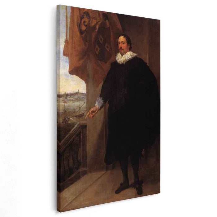 Portrait of Nicolaes van der Borght (1620) by Anthony van Dyck