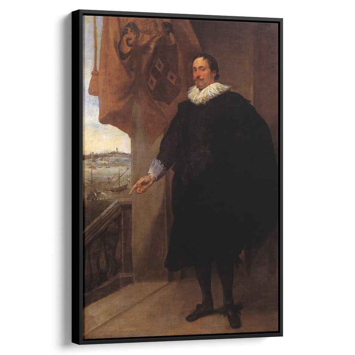 Portrait of Nicolaes van der Borght (1620) by Anthony van Dyck