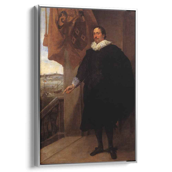 Portrait of Nicolaes van der Borght (1620) by Anthony van Dyck