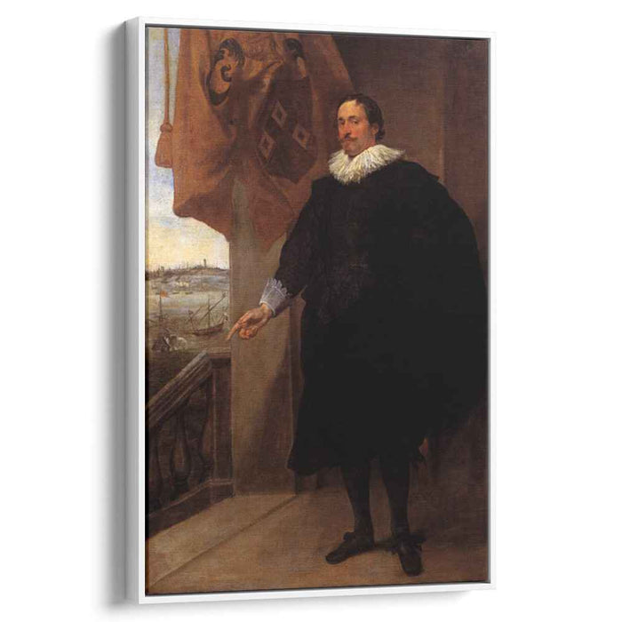 Portrait of Nicolaes van der Borght (1620) by Anthony van Dyck
