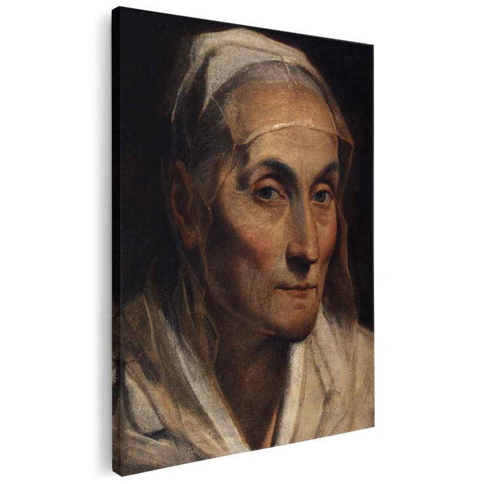 Portrait of old woman (1630) by Guido Reni