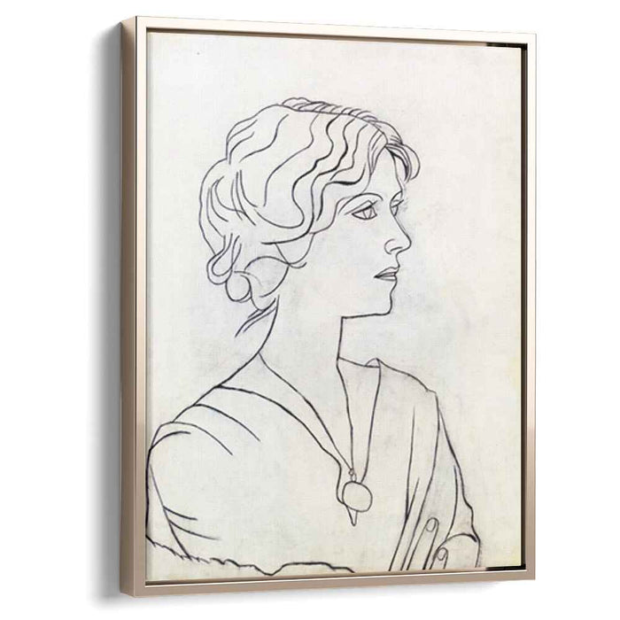 Portrait of Olga (1920) by Pablo Picasso