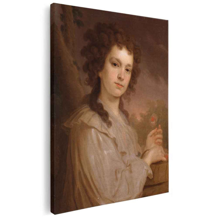 Portrait of Olga Filippova Kuzminichna by Vladimir Borovikovsky