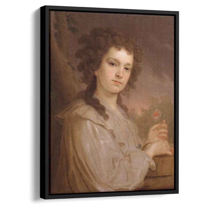 Portrait of Olga Filippova Kuzminichna by Vladimir Borovikovsky