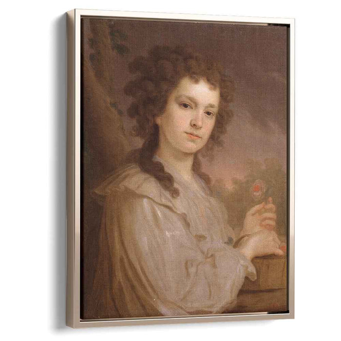 Portrait of Olga Filippova Kuzminichna by Vladimir Borovikovsky