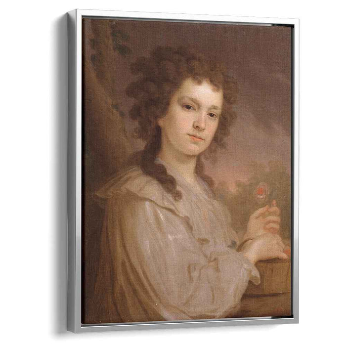 Portrait of Olga Filippova Kuzminichna by Vladimir Borovikovsky