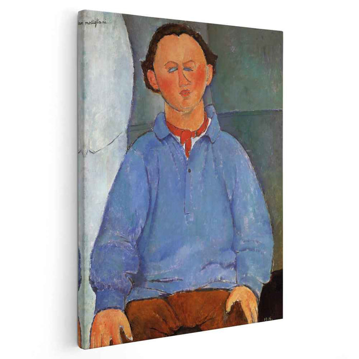 Portrait of Oscar Miestchanioff (1916) by Amedeo Modigliani