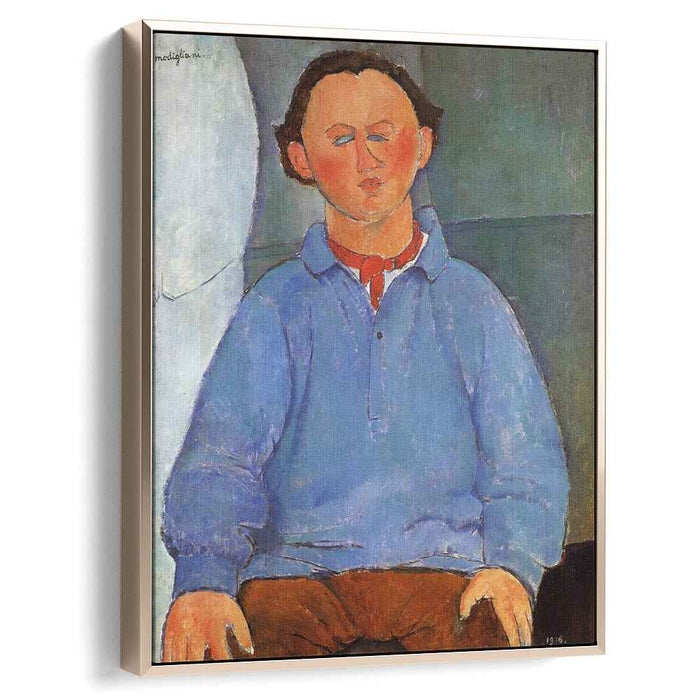 Portrait of Oscar Miestchanioff (1916) by Amedeo Modigliani