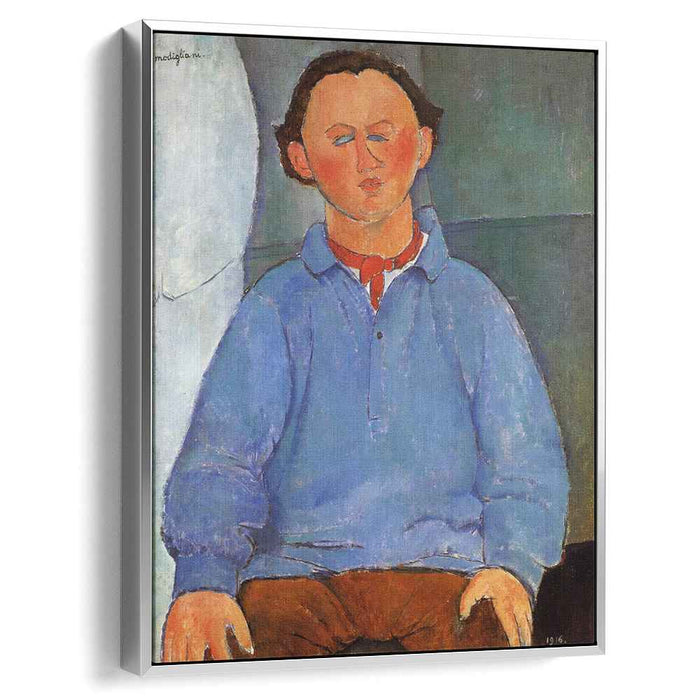 Portrait of Oscar Miestchanioff (1916) by Amedeo Modigliani