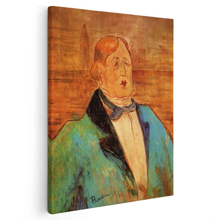 Portrait of Oscar Wilde (1895) by Henri de Toulouse-Lautrec