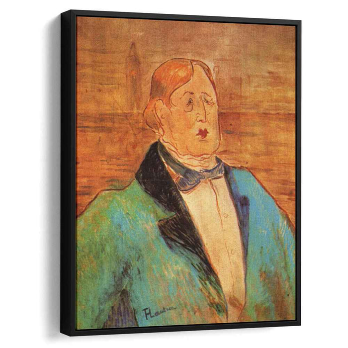 Portrait of Oscar Wilde (1895) by Henri de Toulouse-Lautrec