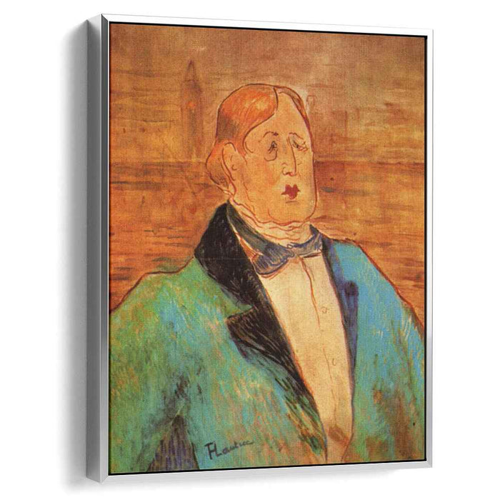 Portrait of Oscar Wilde (1895) by Henri de Toulouse-Lautrec
