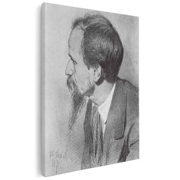 Portrait of P.P. Chistyakov (1870) by Ilya Repin