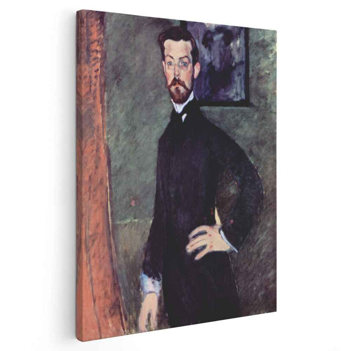 Portrait of Paul Alexander on green background (1909) by Amedeo Modigliani