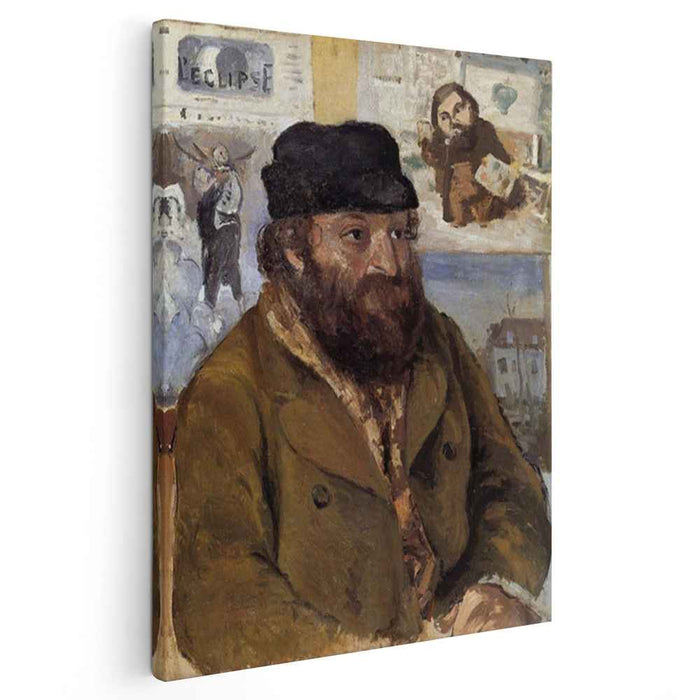Portrait of Paul Cezanne (1874) by Camille Pissarro