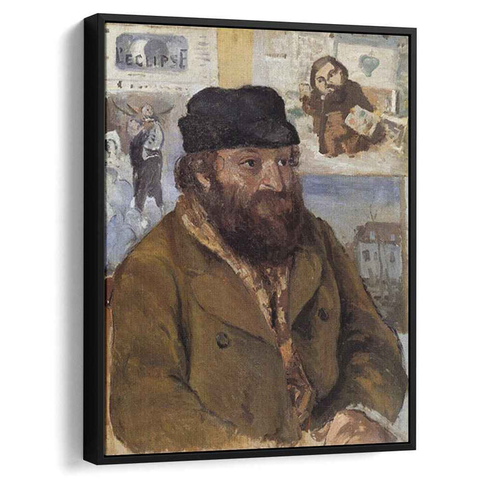 Portrait of Paul Cezanne (1874) by Camille Pissarro