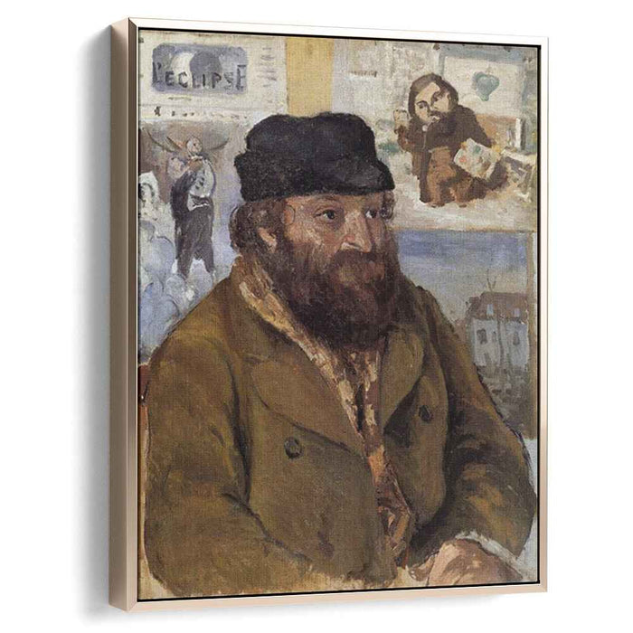 Portrait of Paul Cezanne (1874) by Camille Pissarro