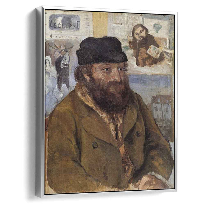 Portrait of Paul Cezanne (1874) by Camille Pissarro