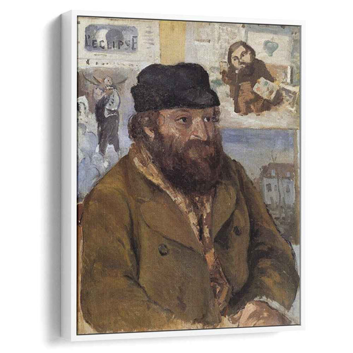 Portrait of Paul Cezanne (1874) by Camille Pissarro