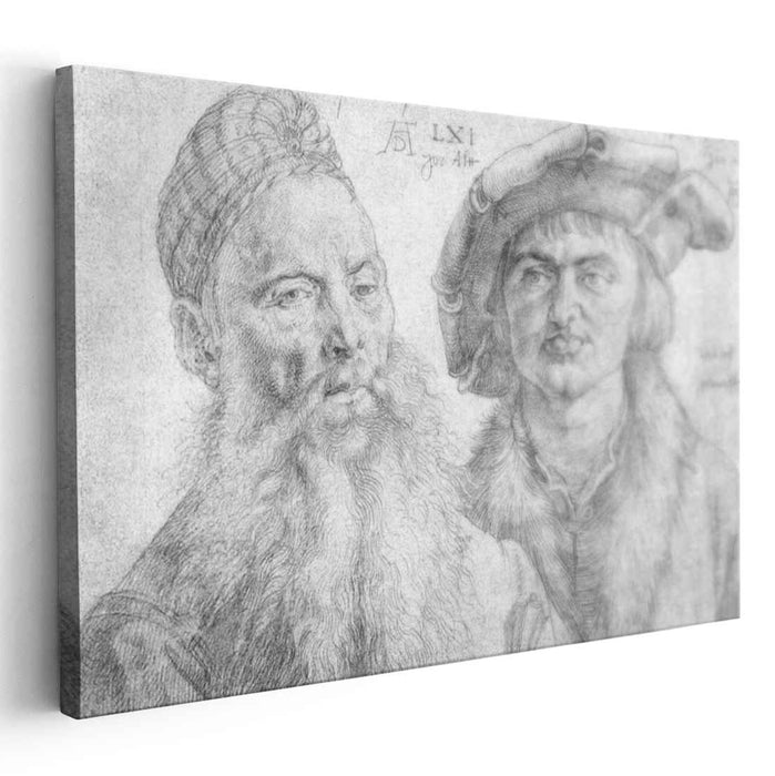 Portrait of Paul Martin and the Topler Pfinzig (1520) by Albrecht Durer