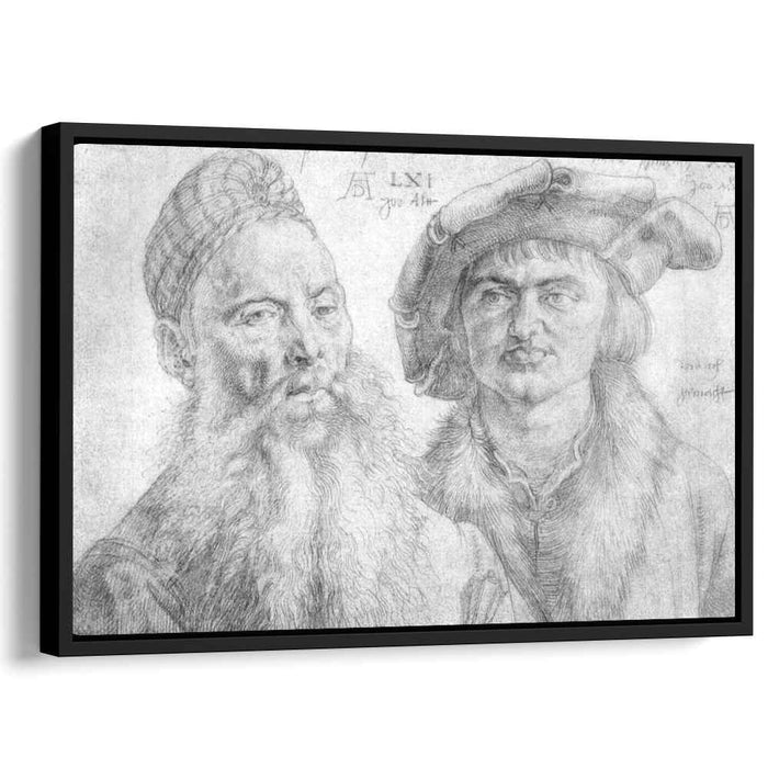 Portrait of Paul Martin and the Topler Pfinzig (1520) by Albrecht Durer