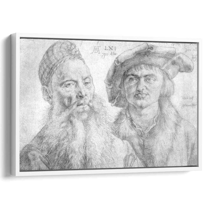 Portrait of Paul Martin and the Topler Pfinzig (1520) by Albrecht Durer