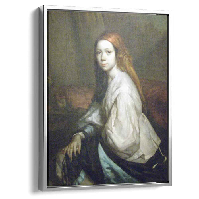 Portrait of Pauline Ono (1844) by Jean-Francois Millet