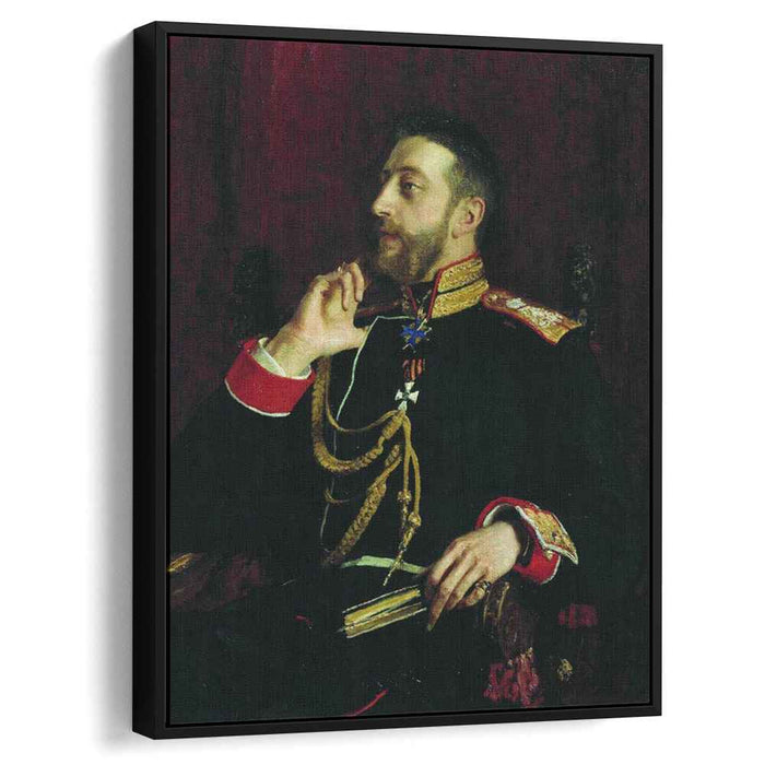 Portrait of poet Grand Prince Konstantin Konstantinovich Romanov (1891) by Ilya Repin