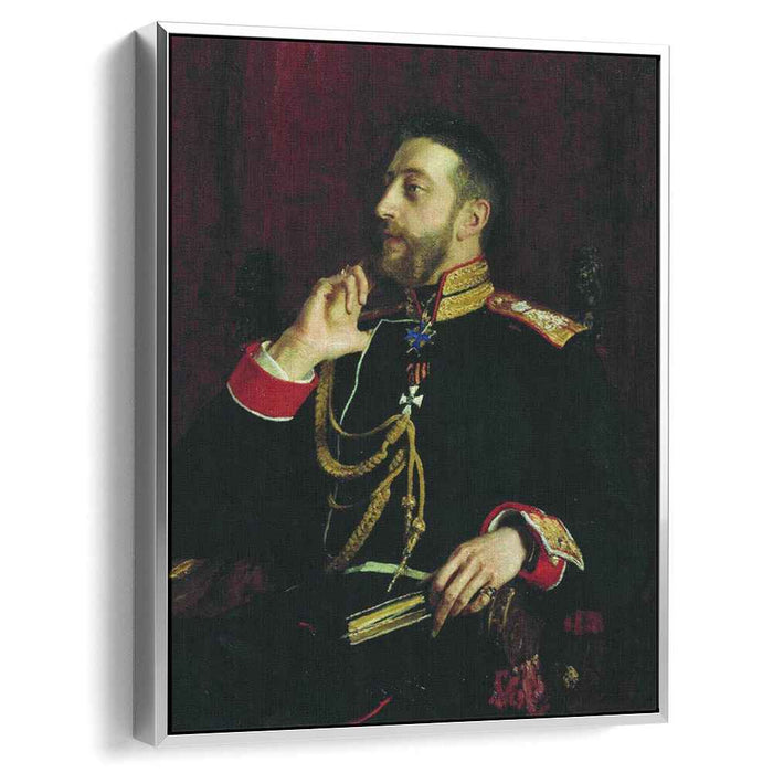 Portrait of poet Grand Prince Konstantin Konstantinovich Romanov (1891) by Ilya Repin