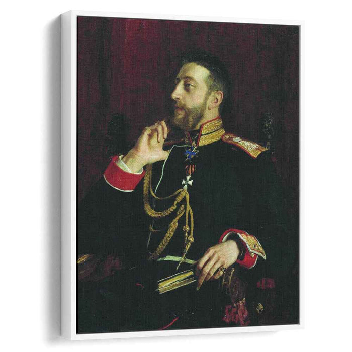 Portrait of poet Grand Prince Konstantin Konstantinovich Romanov (1891) by Ilya Repin