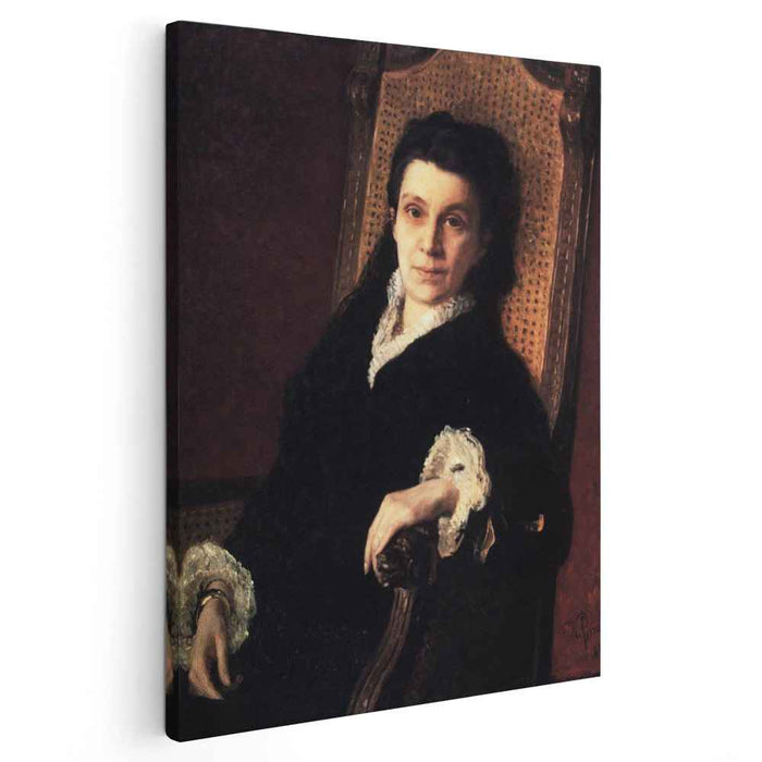 Portrait of Polixena Stasova (1879) by Ilya Repin