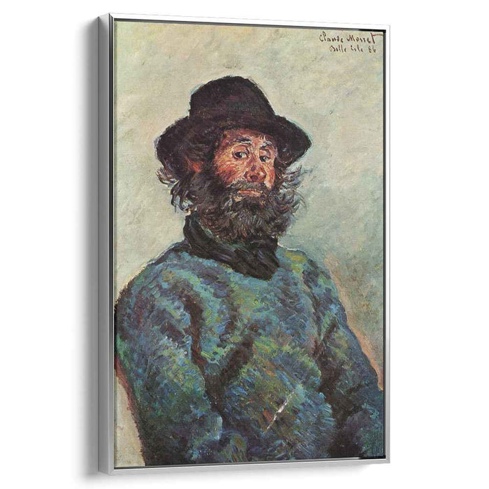 Portrait of Poly, fisherman at Kervillaouen by Claude Monet