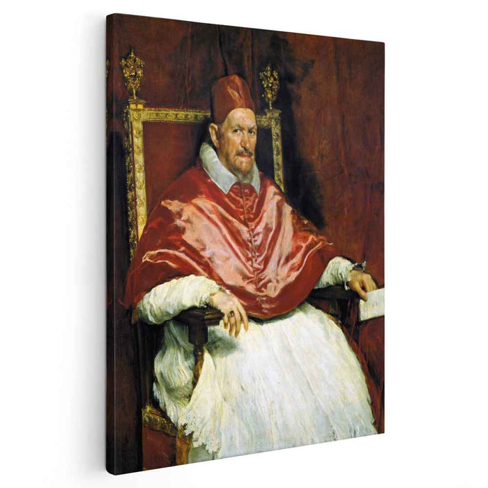 Portrait of Pope Innocent X (1650) by Diego Velazquez