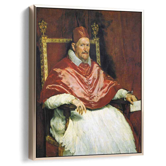 Portrait of Pope Innocent X (1650) by Diego Velazquez