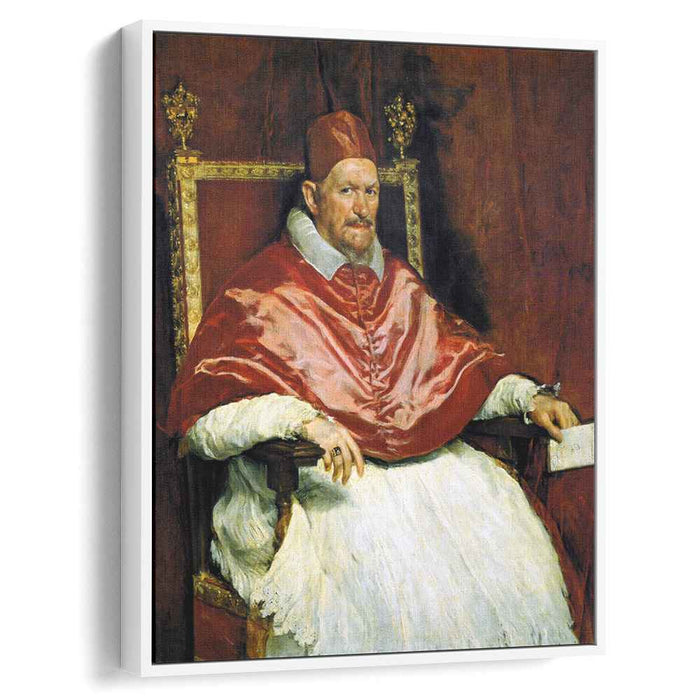Portrait of Pope Innocent X (1650) by Diego Velazquez