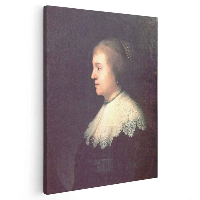 Portrait of Princess Amalia van Solms (1632) by Rembrandt