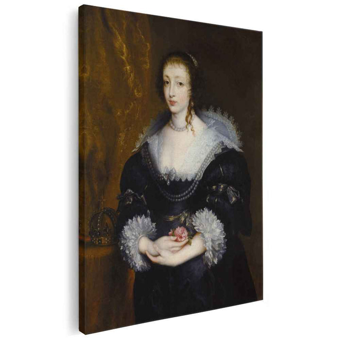 Portrait of Queen Henrietta Maria (1632) by Anthony van Dyck