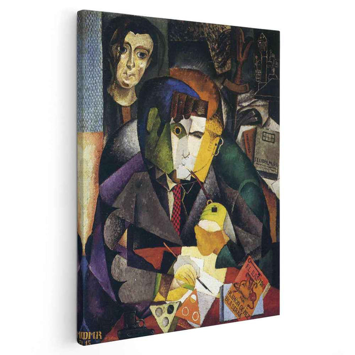 Portrait of Ramon Gomez de la Serna (1915) by Diego Rivera