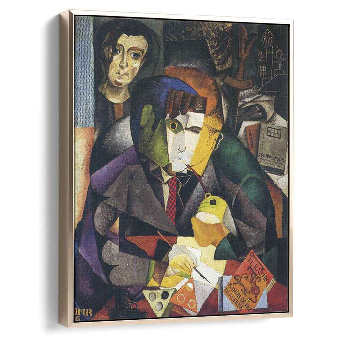 Portrait of Ramon Gomez de la Serna (1915) by Diego Rivera