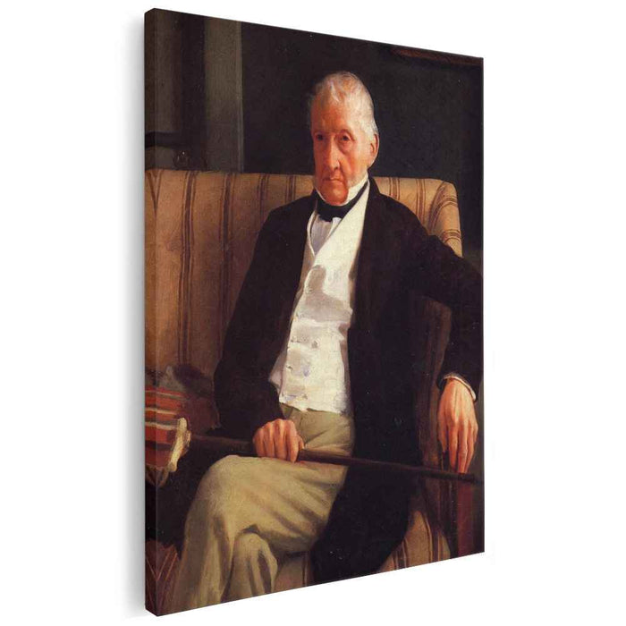 Portrait of Rene-Hillaire De Gas (1857) by Edgar Degas