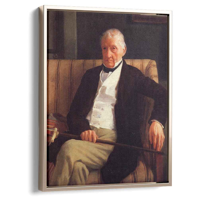 Portrait of Rene-Hillaire De Gas (1857) by Edgar Degas