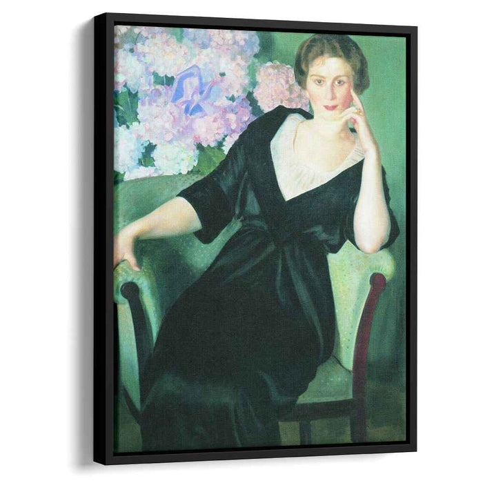 Portrait of Rene Ivanovna Notgaft (1914) by Boris Kustodiev