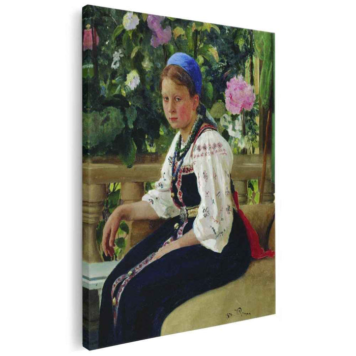 Portrait of S.F. Mamontova (1879) by Ilya Repin