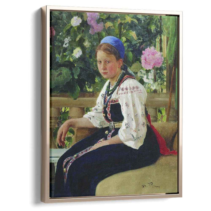 Portrait of S.F. Mamontova (1879) by Ilya Repin