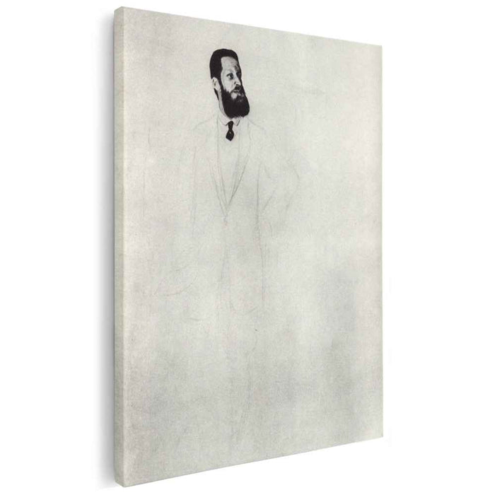 Portrait of S.N. Troinitsky (1922) by Boris Kustodiev