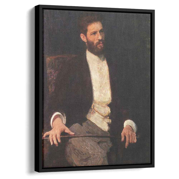 Portrait of sculptor Mark Matveevich Antokolski (1914) by Ilya Repin