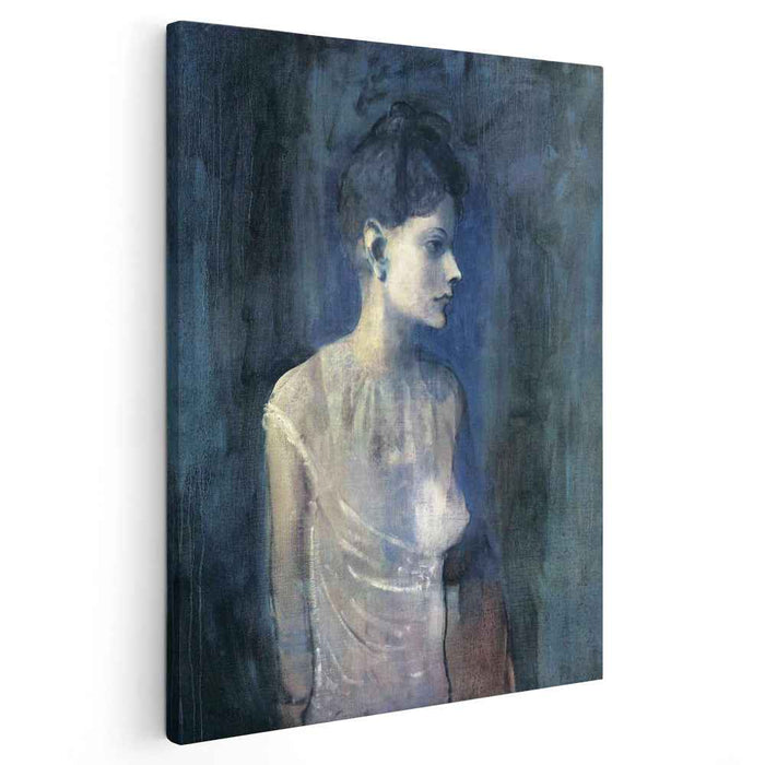 Portrait of seniora Soler (Girl in a chemise) (1903) by Pablo Picasso