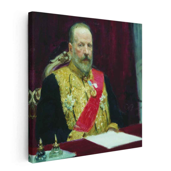 Portrait of Sergey Vitte (1903) by Ilya Repin