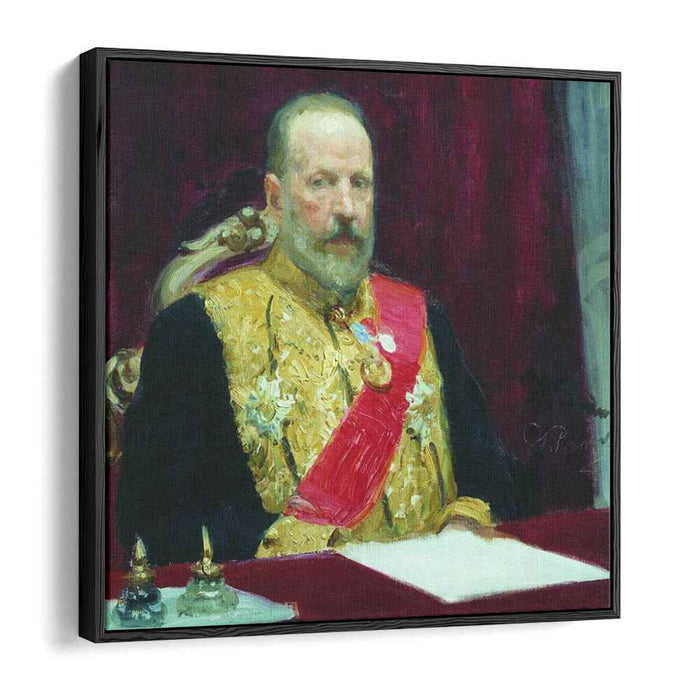 Portrait of Sergey Vitte (1903) by Ilya Repin
