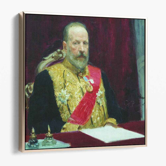 Portrait of Sergey Vitte (1903) by Ilya Repin